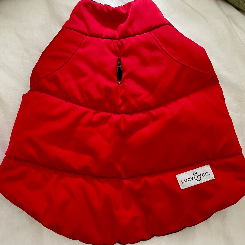 Reversible Puffer Pup Coat